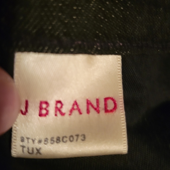 * * J BRAND black stretchy Jean pants Final Discount - Picture 8 of 9